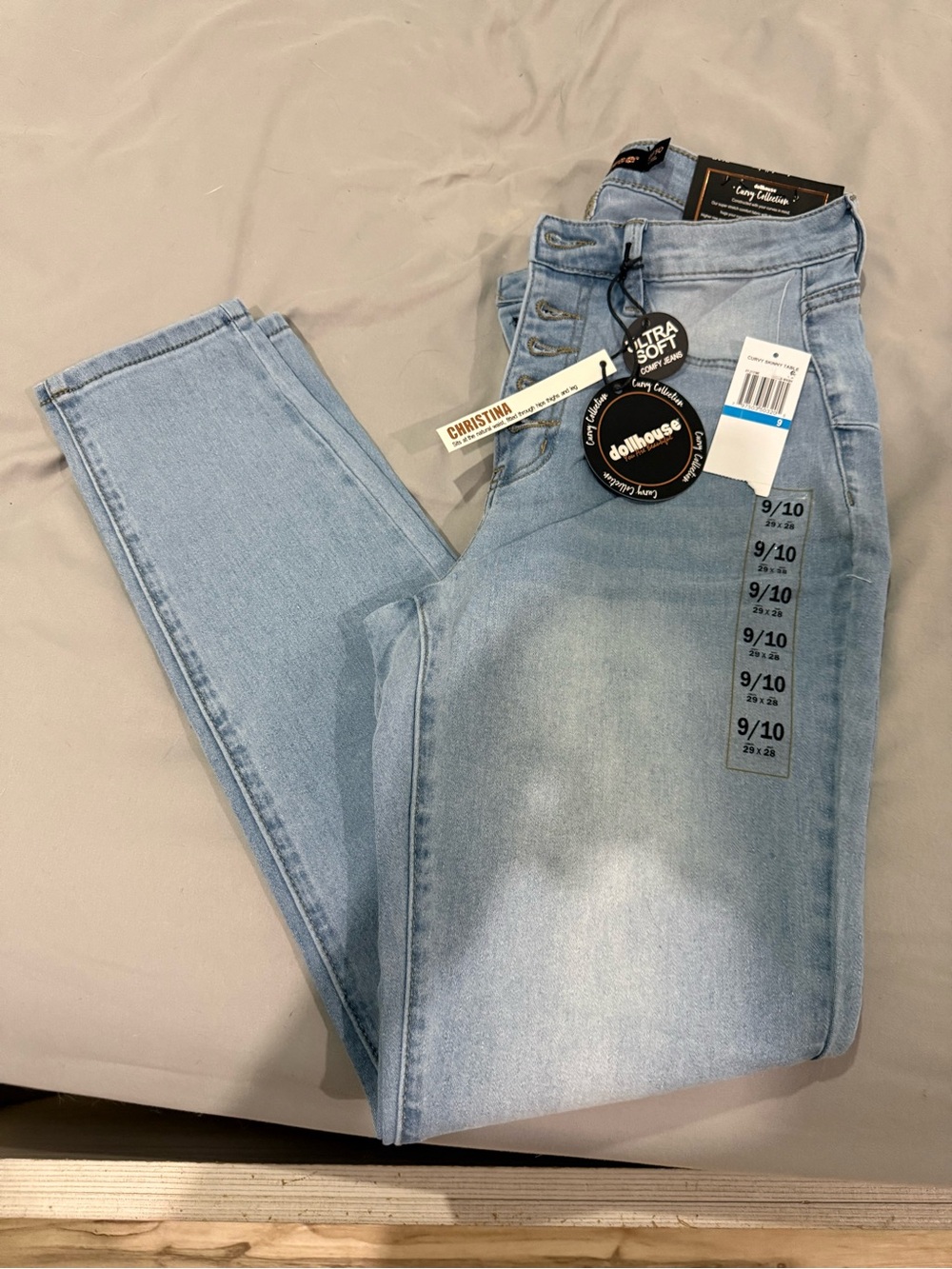 Dollhouse Light Blue Skinny Jeans